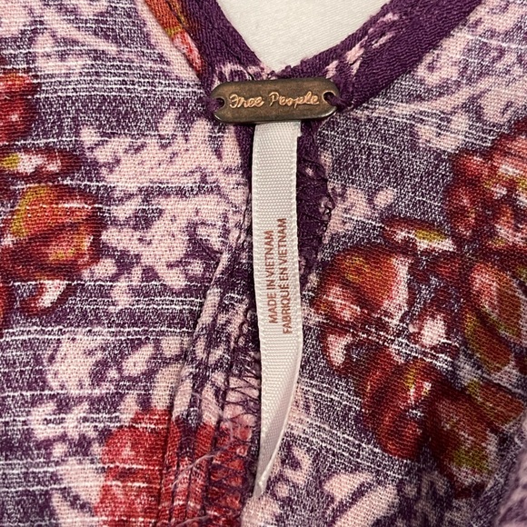 Free People Open Back Dress Long Sleeve - Picture 3 of 5